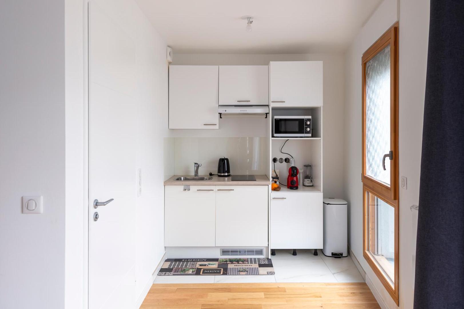 Studio Prive Cosy Paris 19E La Villette Exterior foto